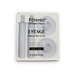 FORPPIN Shower Head Filter Replacement Set